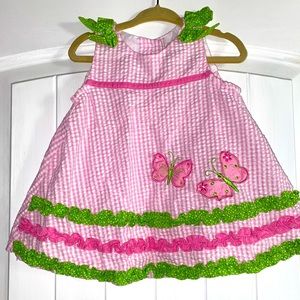 Rare Too baby seersucker Dress
